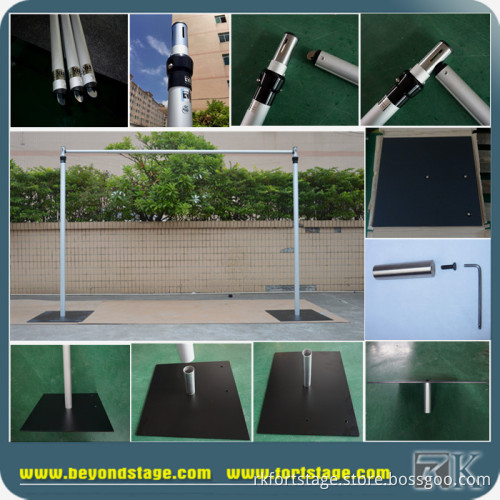 Aluminum Pipe and Drape/dubai curtain fabric/Wedding Backdrop Decoration
